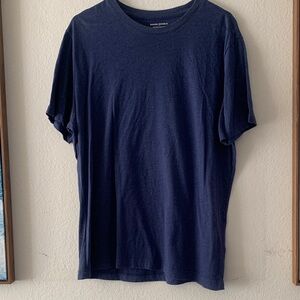 Banana Republic Deep Blue Short Sleeve Tee